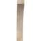 Ekena Millwork 5 1/2"W x 22"D x 34"H Thorton Smooth Knee Brace, Douglas Fir BRC06X22X34THR00SDF - alternate 2